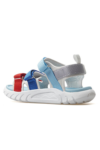 Vicco Cube Boy's Anatomical Sole Lightweight Sandals 25Y 332.212 Pe White