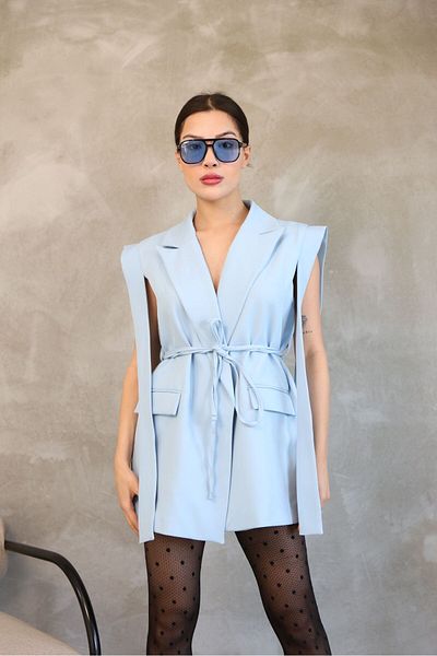 Ekim Store Jachetă oversize cu cravată