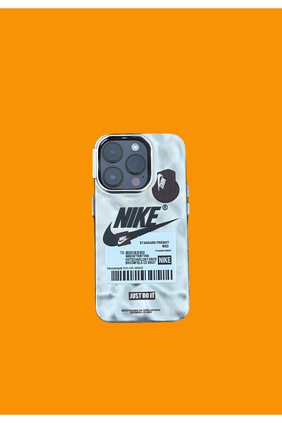 Nike Phone case compatible with Iphone 15 PRO, Nike, SILVER