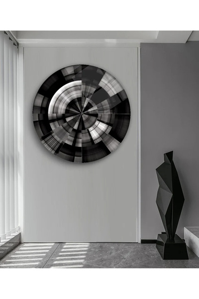 TAULART SIMETRIČNI POKREĆI DIZAJN MODERAN NELOMIJIV LUKSUZNI OKRUGLI STAKLENI...