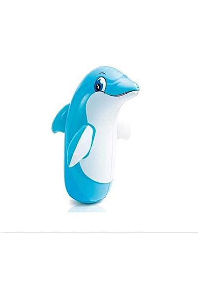 Intex 3D Bop Bag Inflatable Blow Up Punching Bags Toys (Dolphin)