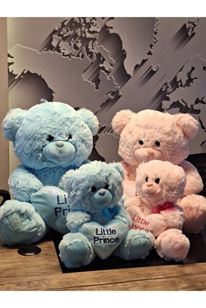 Halley Peluş Oyuncak ÇOK ÖZEL LİTTLE PRİNCESS PELUŞ AYICIK AİLESİ