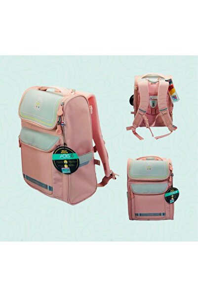 HELLO DRAGON Okul Çantası Model 14 Pembe CN0037