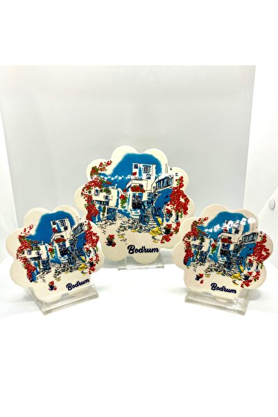 Store Ceramic Trivet under Cup Basement Set