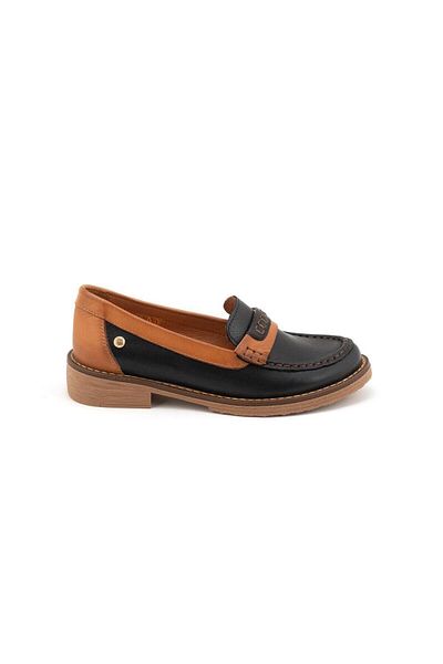 Mammamia D25Ya-3260 Women's Leather Loafer Shoes