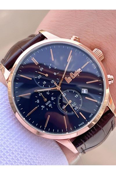 Lee Cooper 3 Atm Water Resistant Special Design Men Wrist Watch Vs.Blkt.0368