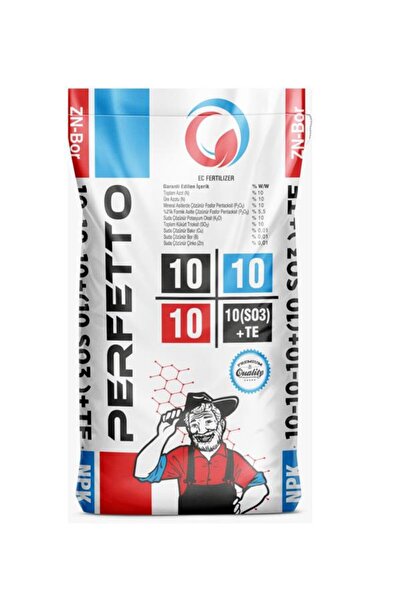 ORGÜB Perfetto 10-10-10+10SO3 Taban Gübresi 25 kg