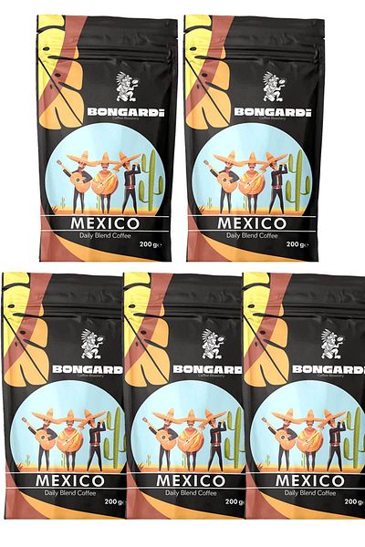 Bongardi Coffee 5x200 grams Mexico Filter Coffee