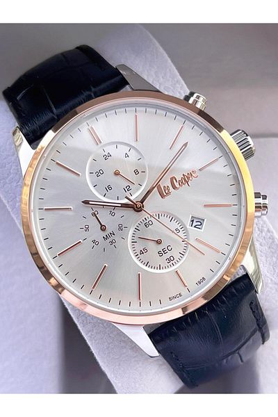 Lee Cooper 3 Atm Water Resistant Special Design Men Wrist Watch Vs.Blkt.0366