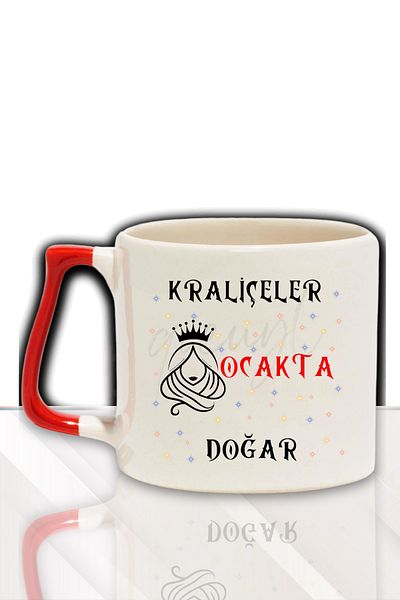 qoeuyl boutique Queens Are Born This Month Printed Birthday Gift for Friend, Lover Colorful Mug with Handle