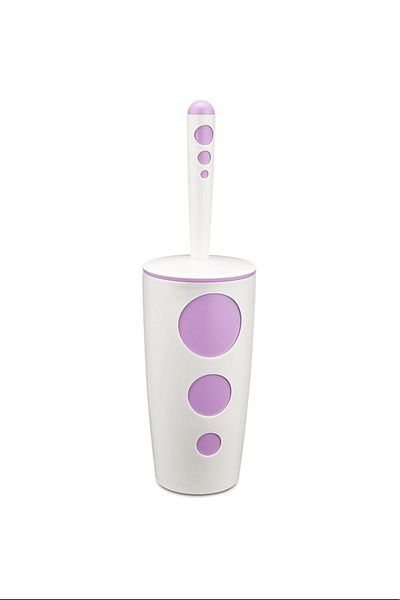 PRATİKOBA Flora Punto Wc Brush Set Royaleks-F336