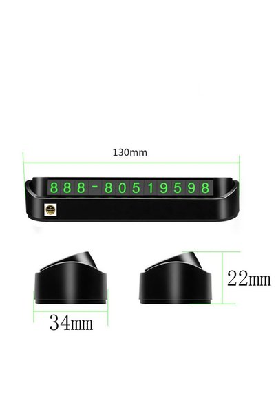 TRAKMATS Mitsubishi Eclipse Cross 2018-2019-2020-2021-2022-2023-2024-2025 Car Parking Numbering Device