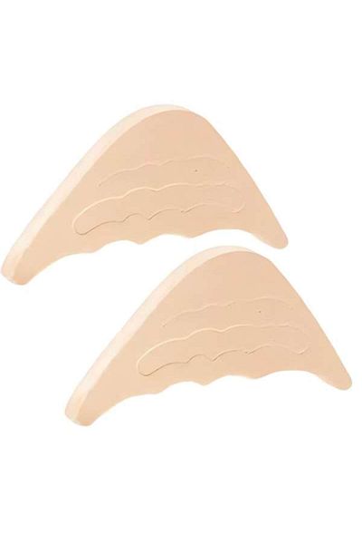 Evelise Set of 2 Non-Slip EVA Foam Toe Pads, Reusable and Adjustable, for Oversized Shoe Protection