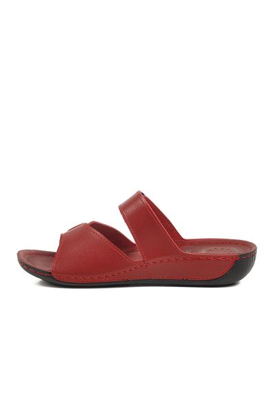 AYK'S Red Anatomical Sole Lightweight Women's Slippers 16.058 Z