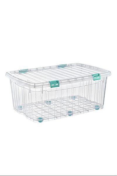 PRATİKOBA Storage Container with Wheels Multibox 90 Liters Royaleks-E520