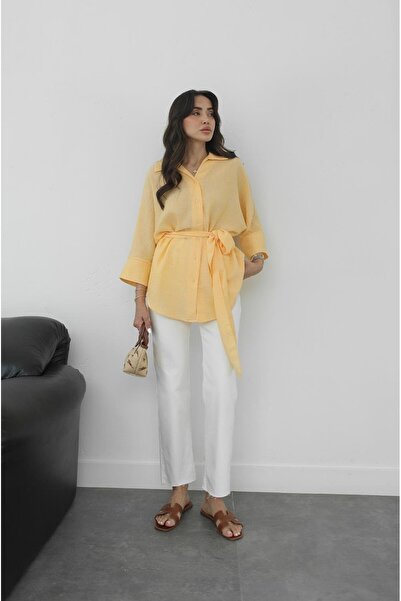 Havoş Krémové džíny s vykrojenými nohama