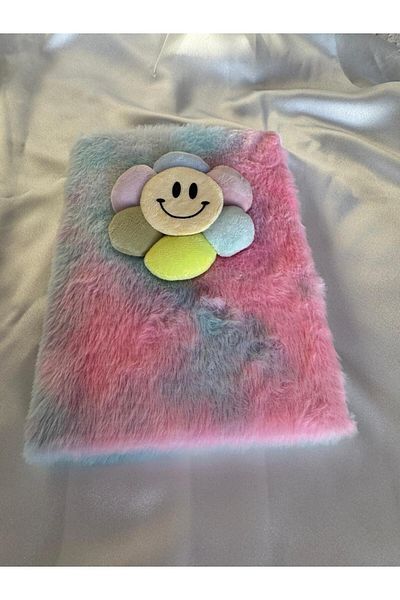 PARLAK EVREN Daisy Plush Notebook