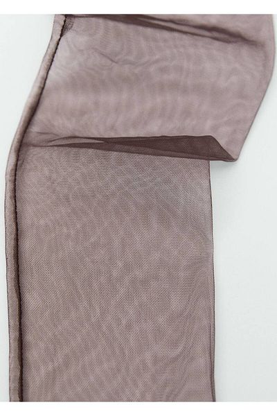 MANGO Woman Long Gloves in Tulle Fabric
