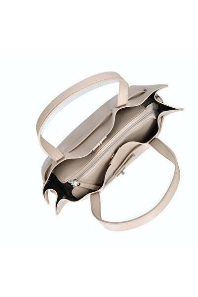 BUGATTI Geantă de damă, seria Chiara, piele ecologică, bej