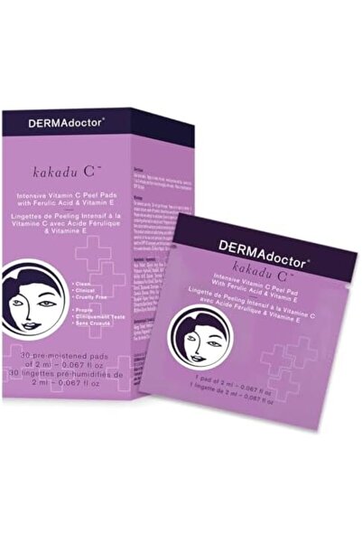 Dermadoctor DERMAdoctor Kakadu C Intensive Vitamin C Peel Pads 30 Pads, Pack ...