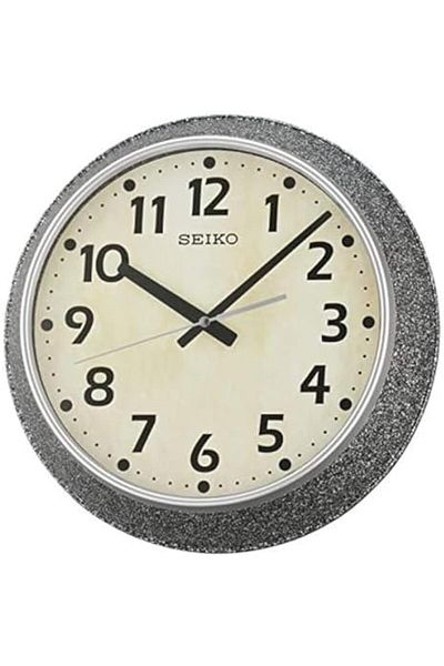 Seiko QXA770J Round Quartz Battery Wall Clock with Full Figure Arabic Dial Diameter 33cm