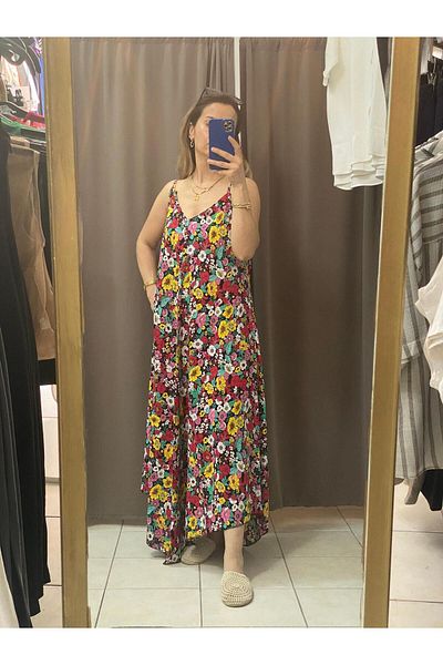 TUBA TOPTAŞ Plus size weaving dress