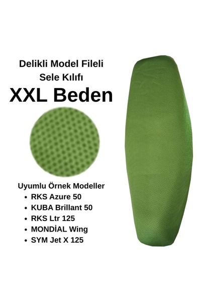 EŞREFOĞLU-EMA HUSĂ ȘEȘEĂ SCOOTER VERDE MĂRIME XXL