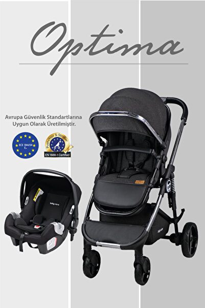 Baby Care Optima Travel Sistem Bebek Arabası (Siyah)