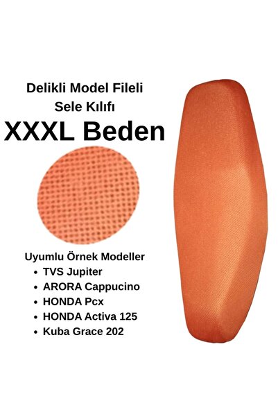 EŞREFOĞLU-EMA Husă de scaun pentru trotinetă, plasă, portocalie, mărime XXXL.