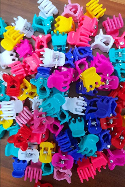 AYMETA Kırılmaz Mat Küçük Mandal Toka 30 Adet