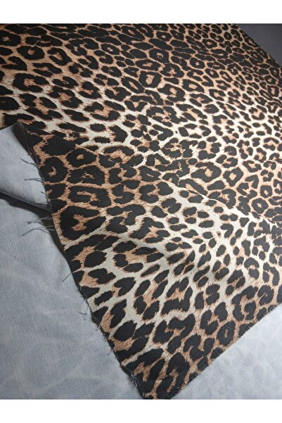 AKTEZ-EL Ύφασμα ταπετσαρίας ψηφιακής εκτύπωσης με σχέδιο λεοπάρδαλης 160En