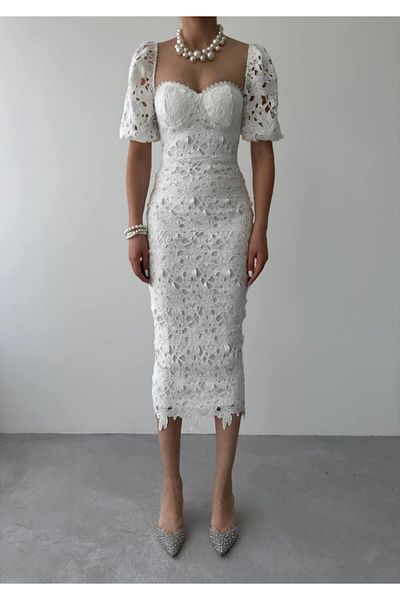 leyla sanat sanata yeni bir bakış açısı Leyla Art a New Perspective on Art Zarina Lace Dress