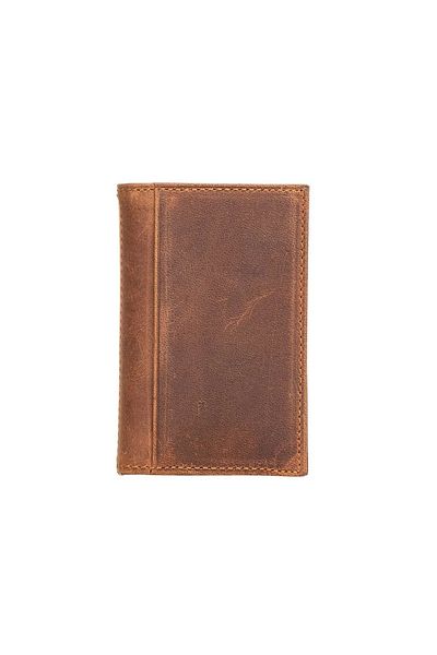 PAMİRAVM Andy Leather Card Holder G2 Brown