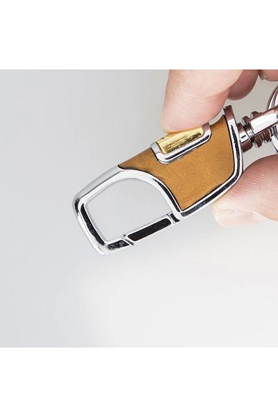 Enseb Leather Keychain Bkr12 V9 Tan
