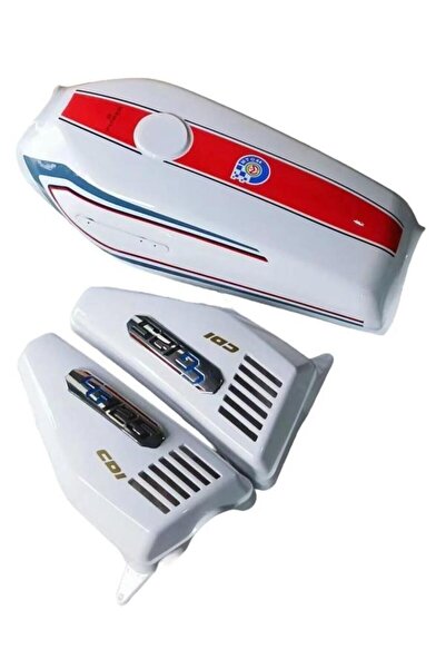 monero CG KESİK DEPO YAN KAPAK SETİ BEYAZ