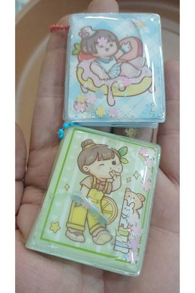 ATLAS TOYS Mini Water Sticker Notebook 120 Sticker Melodi Notebook 8 Pieces