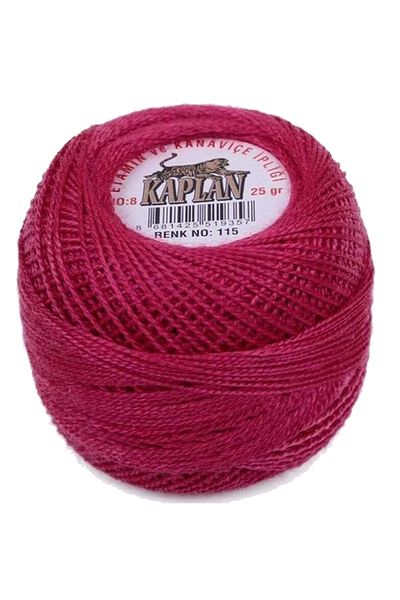 PRATİKOBA Tiger etamine and cross stitch thread no. 8 code/color: 115 - royaleks