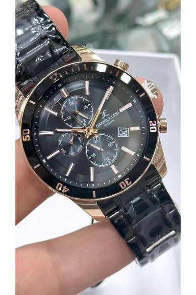 Daniel Klein Men's Wristwatch All Functions Active 2 Years Warranty Waterproof Feature