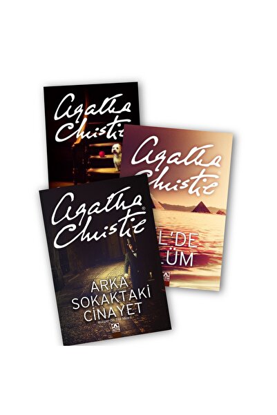 Altın Kitaplar Hercule Poirot 6. Üçleme Sessiz Tanık - Nil'de Ölüm - Arka Sok...