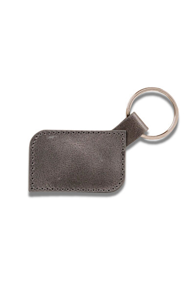 Arthurs Leather Keychain Tn18 Gray