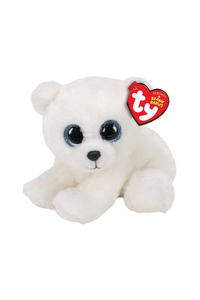 Enseb TY Original Beanie Babies Plush Polar Bear - Ari 13 cm