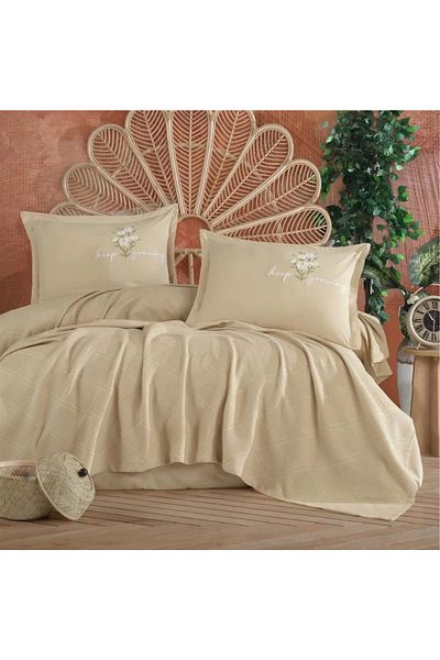 LiderGlobal Clasy Pike Set Double Etta V1 Beige