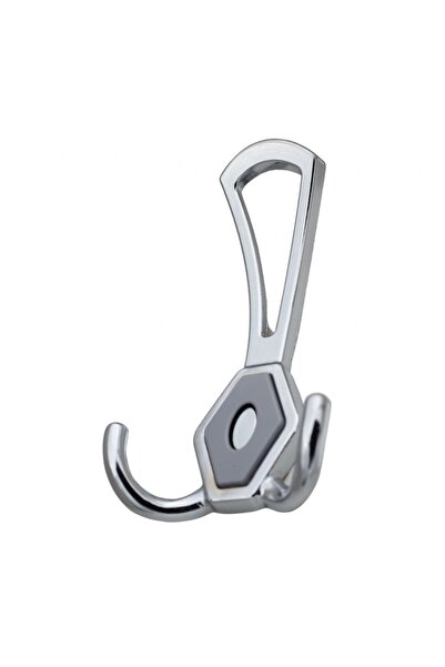 KOÇSAN Mali Krom Portmanto Askı, Lüks Vestiyer Askısı, Dolap Askılık, Duvar A...