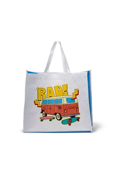 Volkswagen Shopping Bag, Volkswagen VW T1 Camper Bus, Reusable