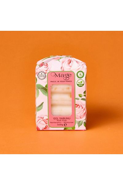 ASPARTAM Magee Rose Soap - White - 50 Gr