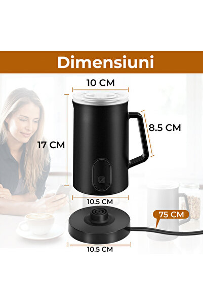 Bukate Bukate® Cold or Hot Milk Frothing Machine Cappuccino, Hot Chocolate with Milk