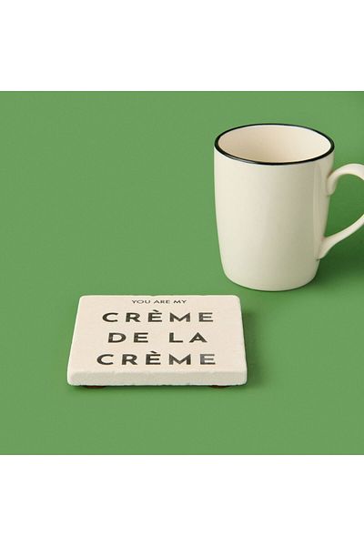 MATMEL Creme De La Creme Coasters - Colored - 10 cm