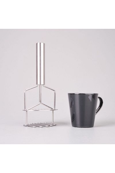 MATMEL 2 Layer Potato Masher - Gray - 34 cm