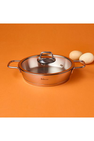 MATMEL Teos Steel Pan - Inox - 20 cm