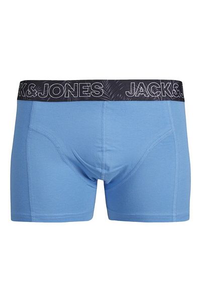 Jack & Jones Ανδρικά μπλε Jaccanvey Trunks 10 Pack Ln Boxer 12277796-Indiink